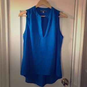 Rose & Olive Sheer Hi-Low Tank